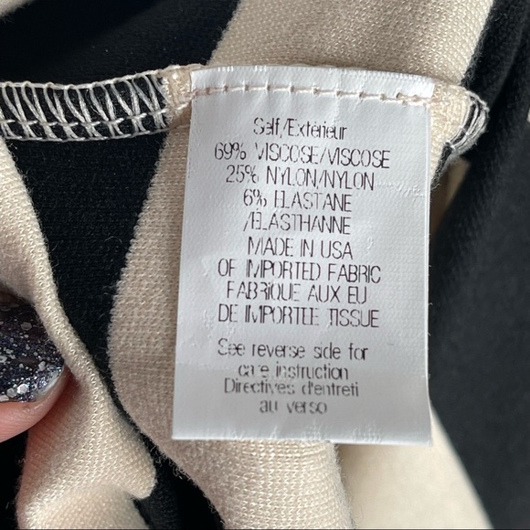 THEORY Striped Onita Dress Size Medium - Picture 13 of 16